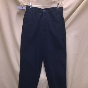 TALBOT LINED SLACKS-BLUE-STRETCH